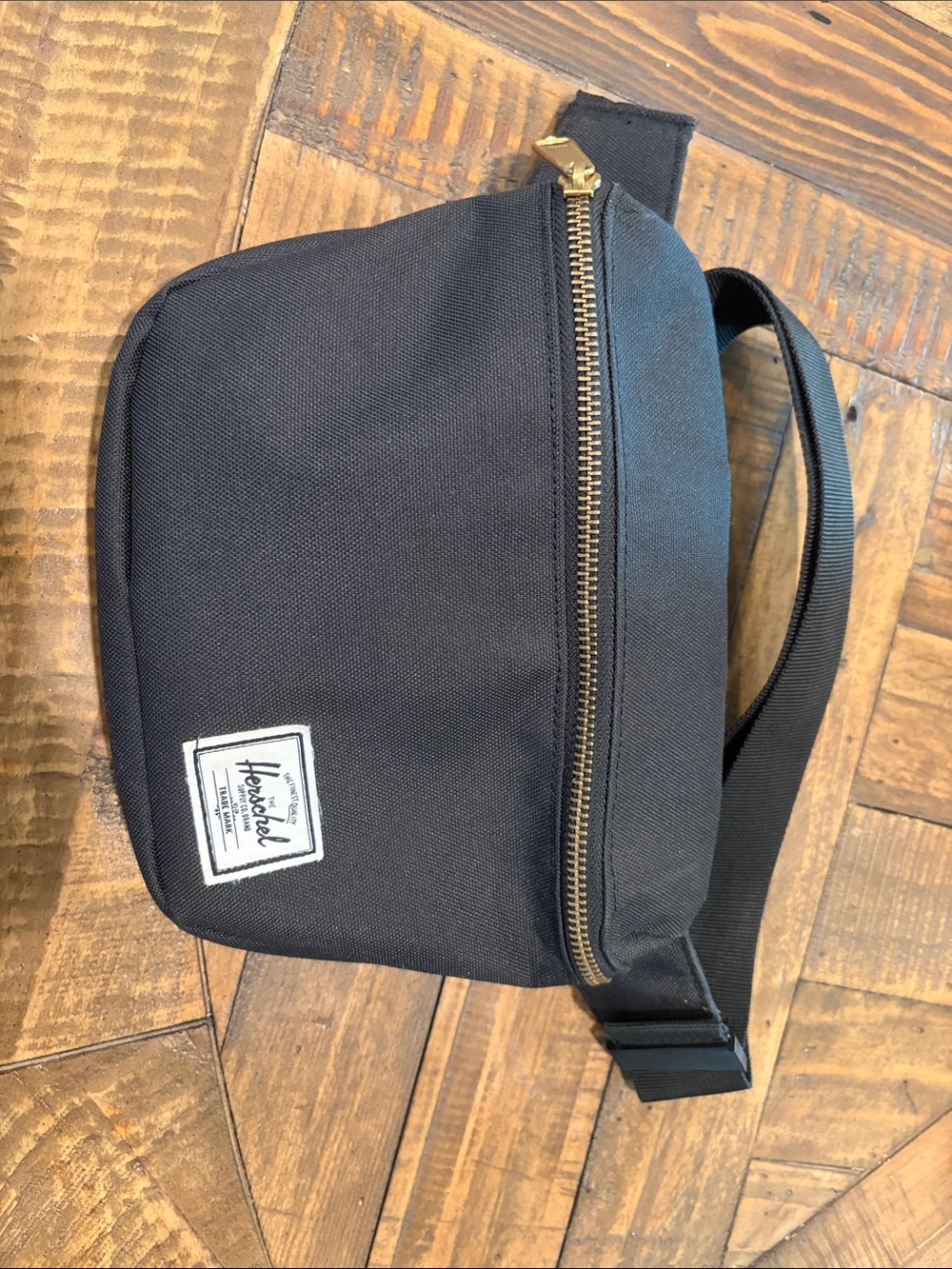 Herschel Black Belt Bag